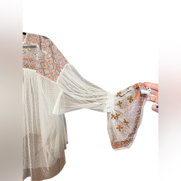 Free People Joyride Blouse Medium - Picture 11 of 16